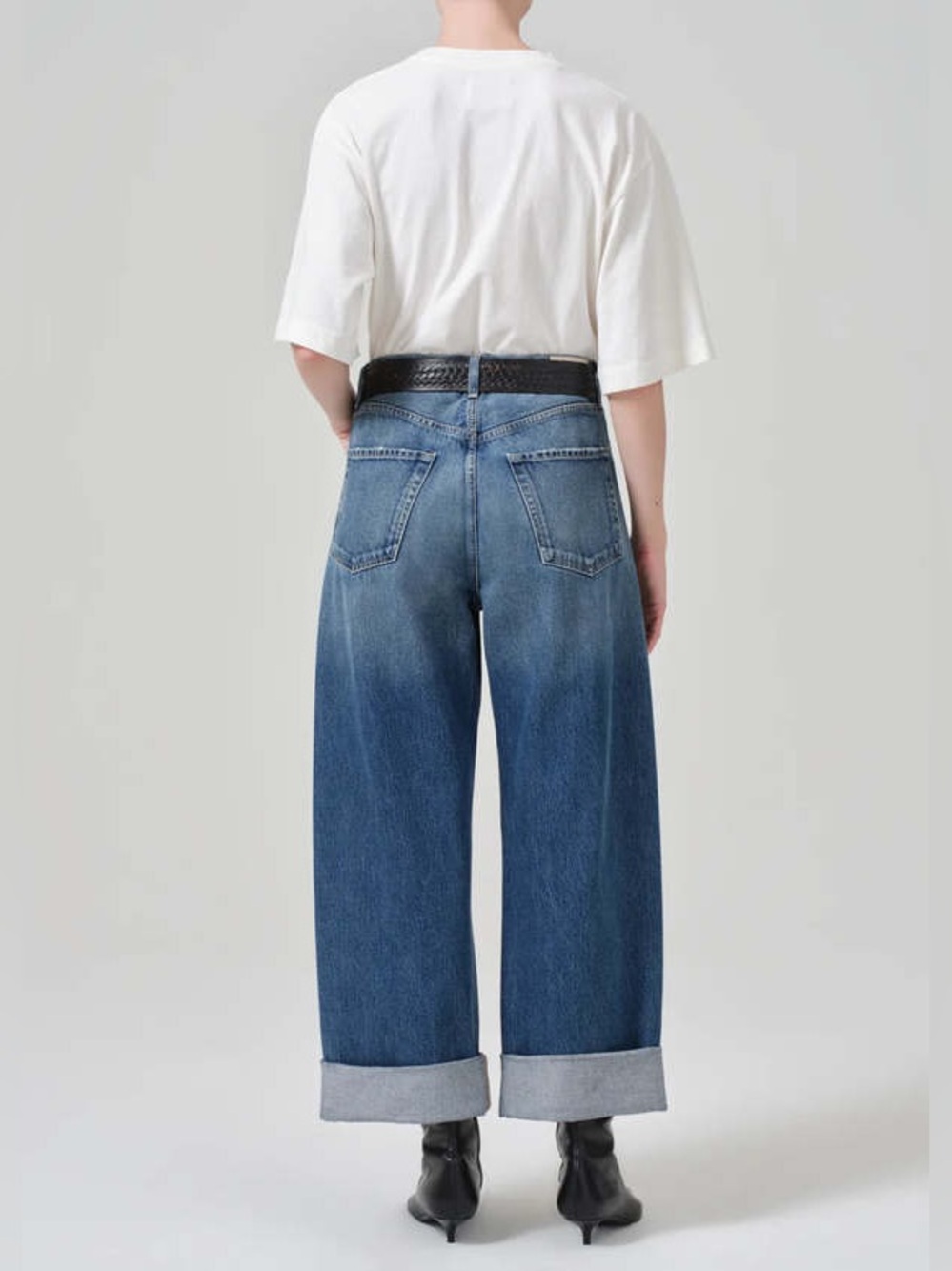 Citizens of Humanity Ayla Baggy Jeans Brielle Blue Size 26 - Picture 2 of 9